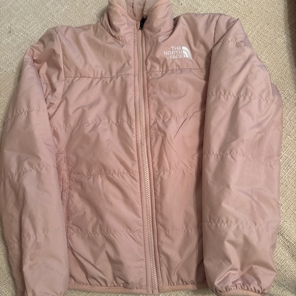 Girls Reversible North Face - Picture 1 of 3